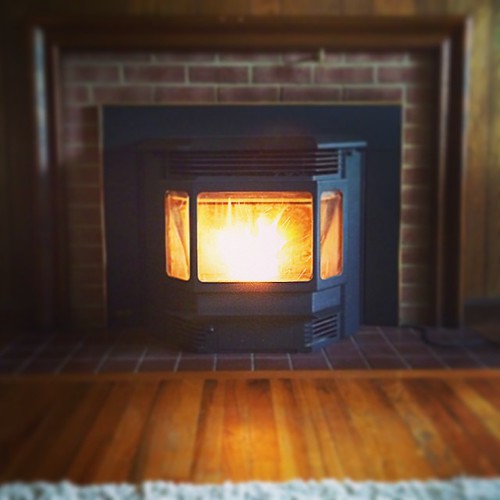 The pellet stove is filled and ready for the cooler weathe… Flickr