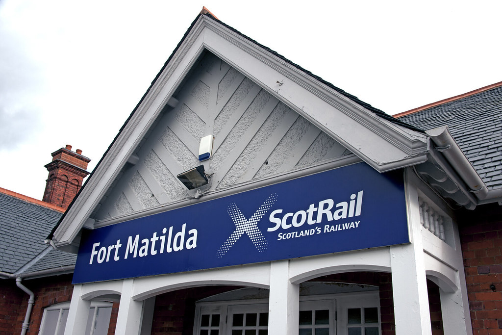 Fort Matilda Station, InverClyde, Scotland, 2014 Fort Mati… Flickr