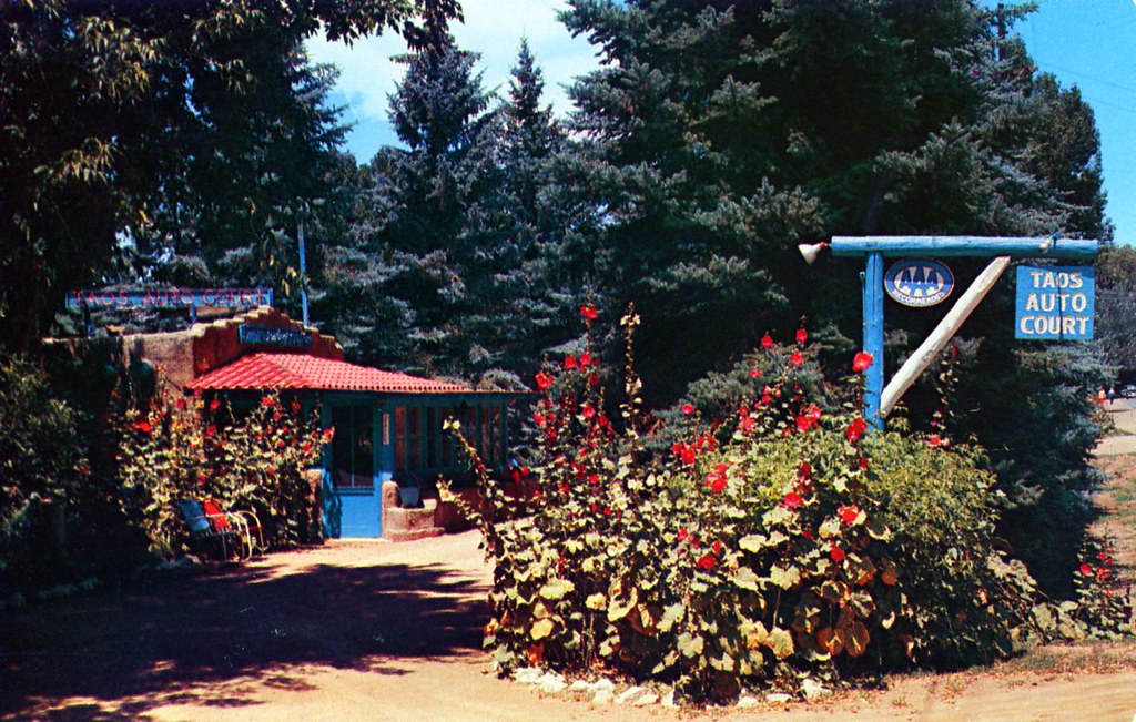 Capt O'Hay Taos Auto Court Taos NM A secluded, quiet, litt… Flickr