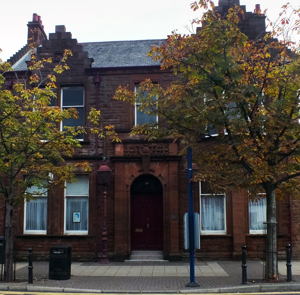 Irvine Burns Club, Eglinton Street This image was taken by… Flickr