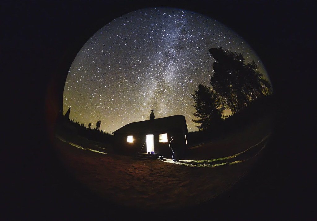 Milky Way Over Lodgepole Cabin Lodgepole Guard Station. Ro… Flickr