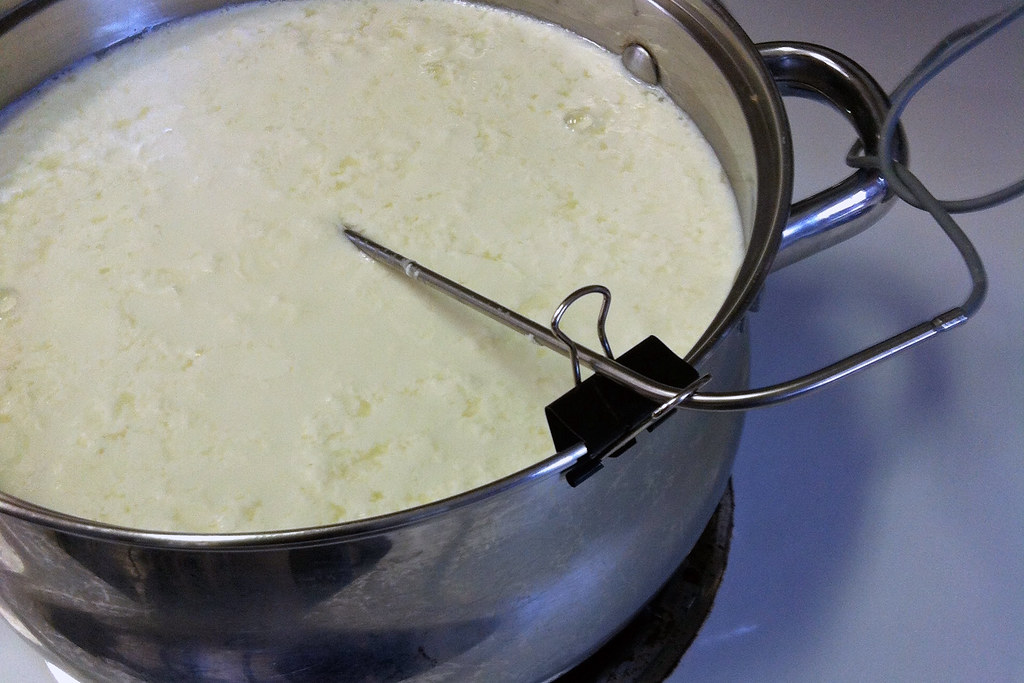 Heating Milk On The Stove It's important to monitor the mi… Flickr