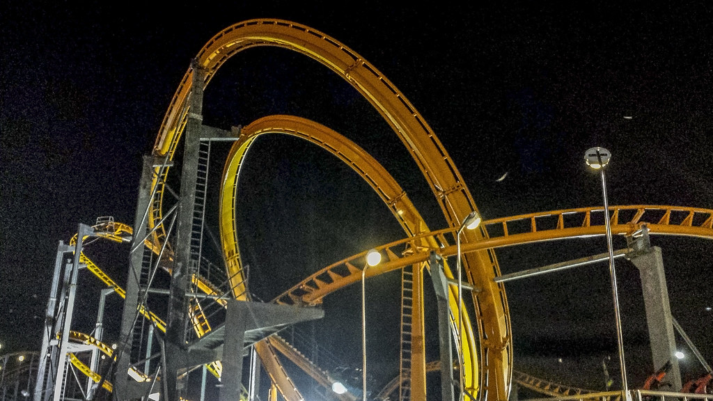 Roller Coaster Puyallup Fair 2014 Ralf K Flickr