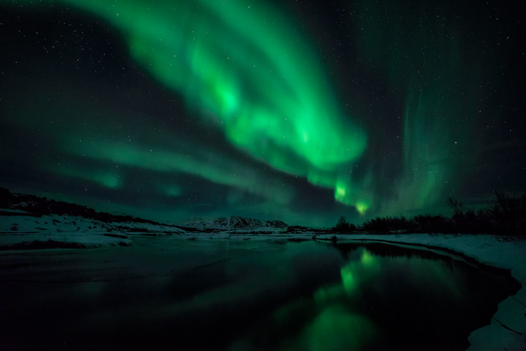 Northern lights. Thingvellir National Park II. Iceland. Flickr
