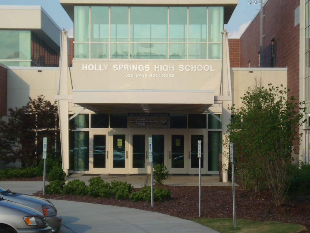 Holly Springs High School This is a photo of the entrance … Flickr