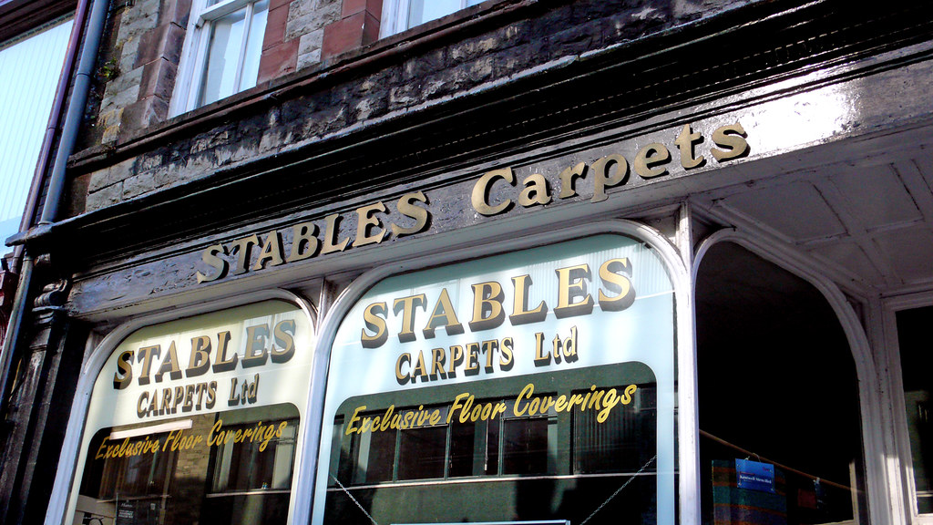 Ulverston, Cumbria, England, 2014 Stable Carpets, Ulversto… Flickr