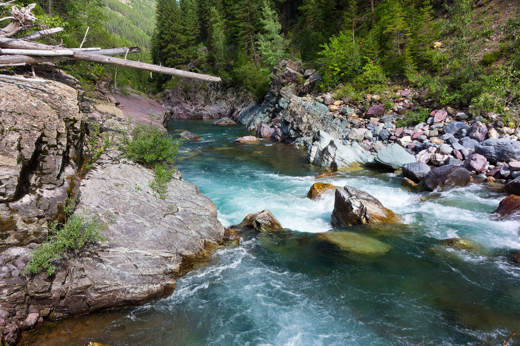 Spruce Park Entrance Rapids Middle Fork Flathead River Gre… Flickr