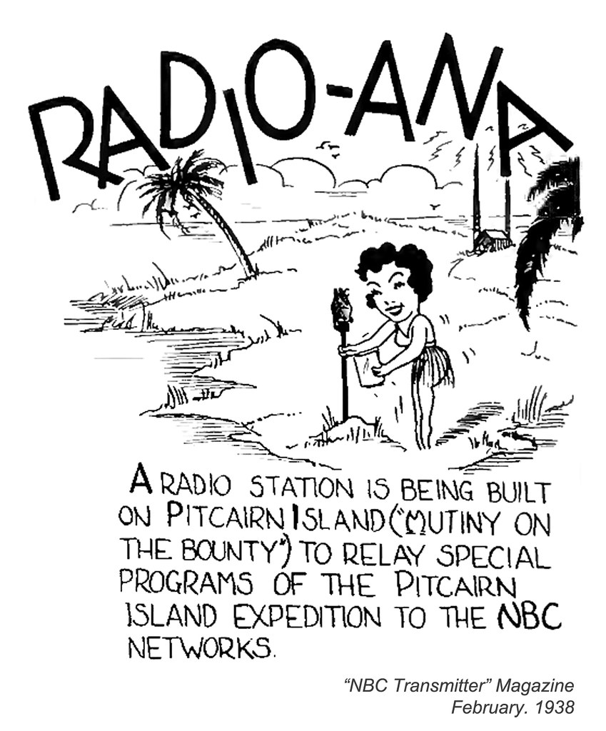 1938 RadioAna, Pitcairn Island For the better part of a d… Flickr