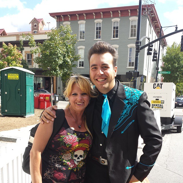 MalpassBrothers about to start at WideOpenBluegrassFesti… Flickr