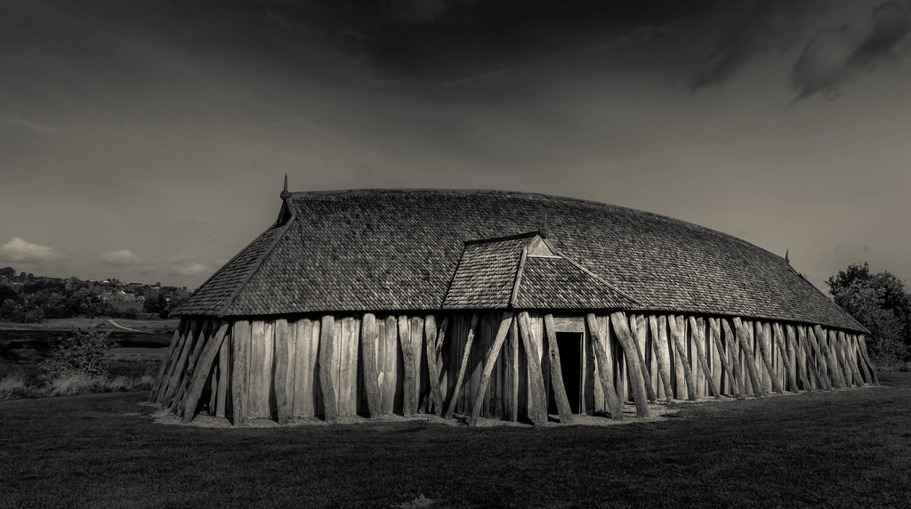 Viking Longhouse Reconstruction in Jutland Eric Gross Flickr