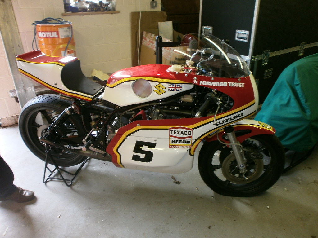 Suzuki TR 750 . Ex John Newbold . John Chapman collection … Gilles