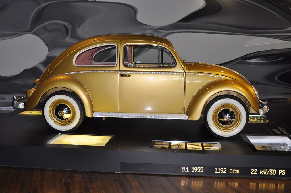 Volkswagen 1200 Beetle (1955) Designer Erwin Komenda [05] Flickr
