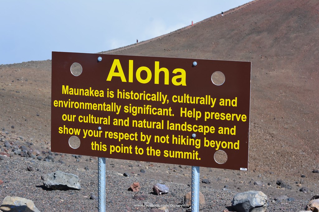 TMT blockade on Mauna Kea October 7, 2014 Hawaiian cultura… Flickr