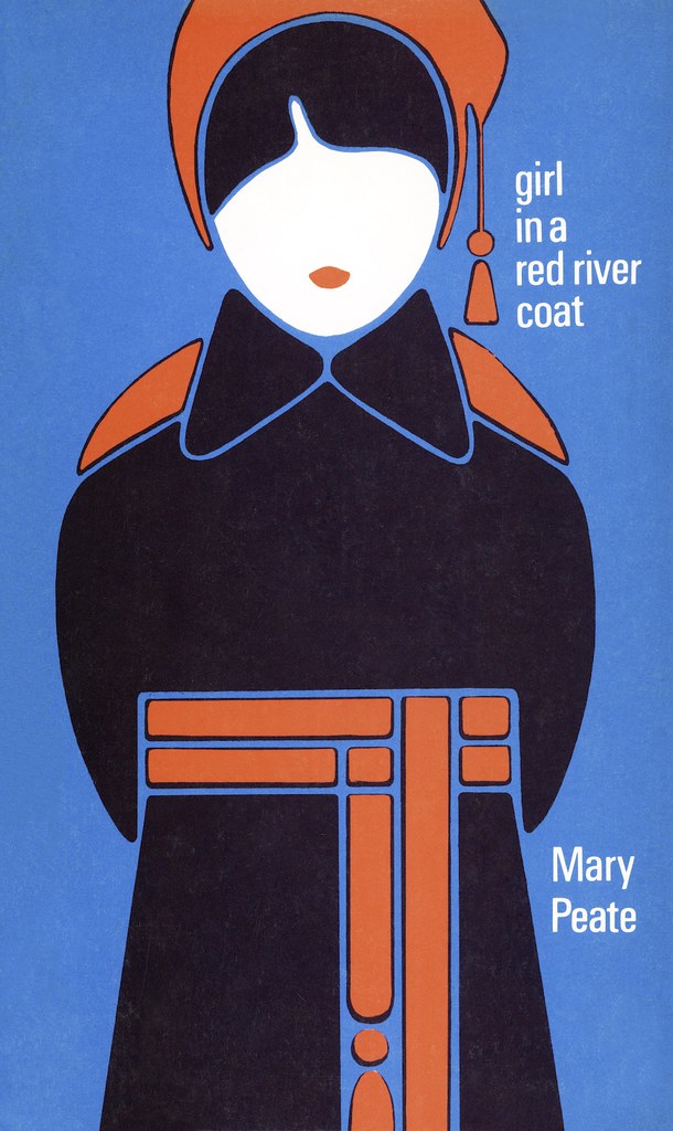 Girl in a Red River Coat by Mary Peate © 1970 Clarke, Irwi… Flickr
