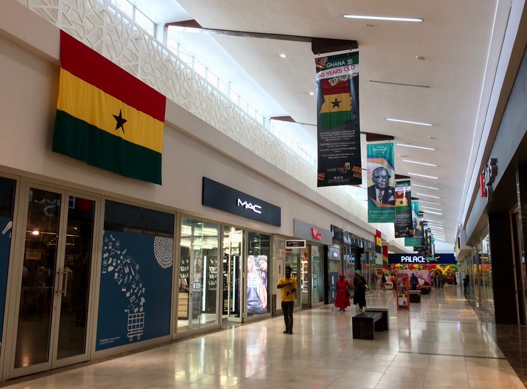 West Hills Mall Accra, Ghana, 2017 Rachel Strohm Flickr