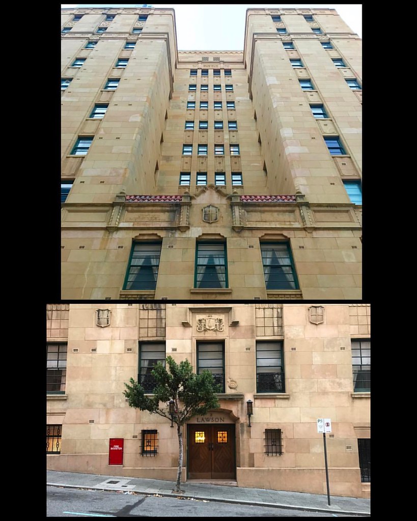 Perth Esplanade's Lawson Apartments (originally Flats) fr… Flickr