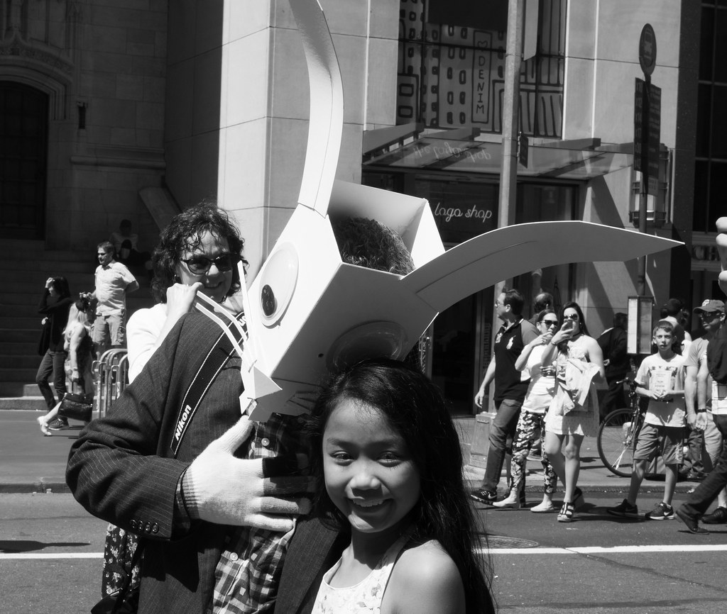 Easter Bunny NYC Easter Parade Gerald McGee Flickr
