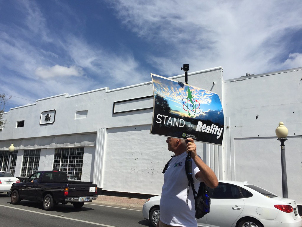 The Gainesville March for Science On Earth Day 2017 Todd Van