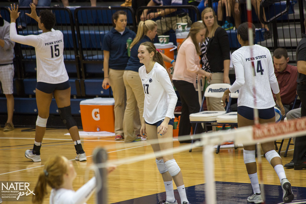 NCAA Women's Volleyball Penn State Nittany Lions vs. DeP… Flickr