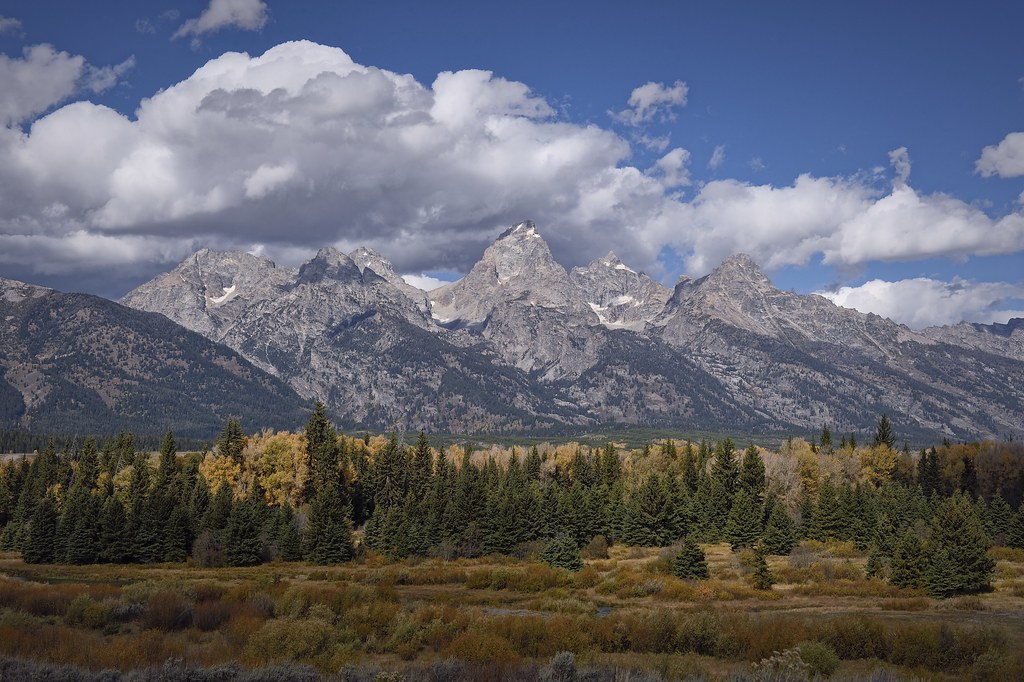 Clouds over the Tetons Grand Teton National Park, Wyoming Flickr
