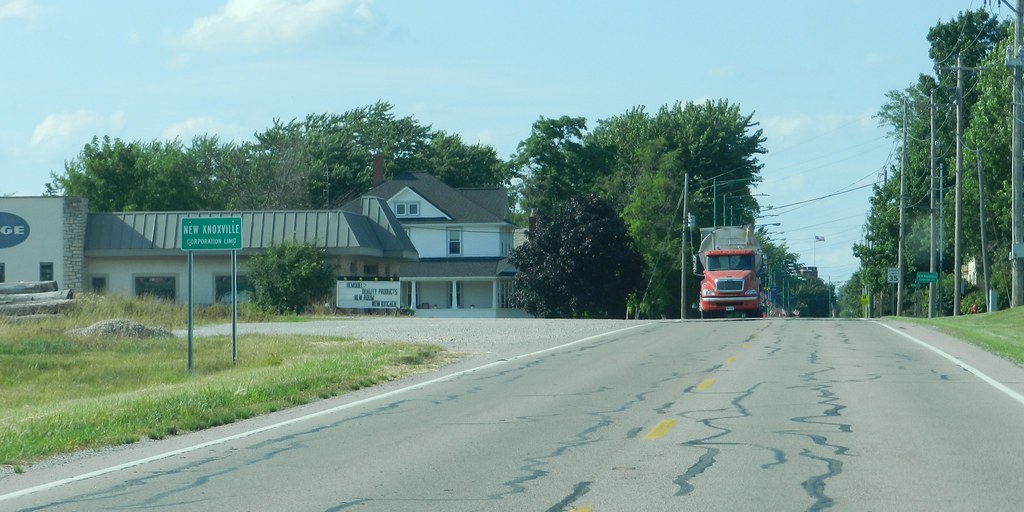 DSCN3039 State Route 29 New Knoxville, Ohio. OSBE Transportation Archives Flickr