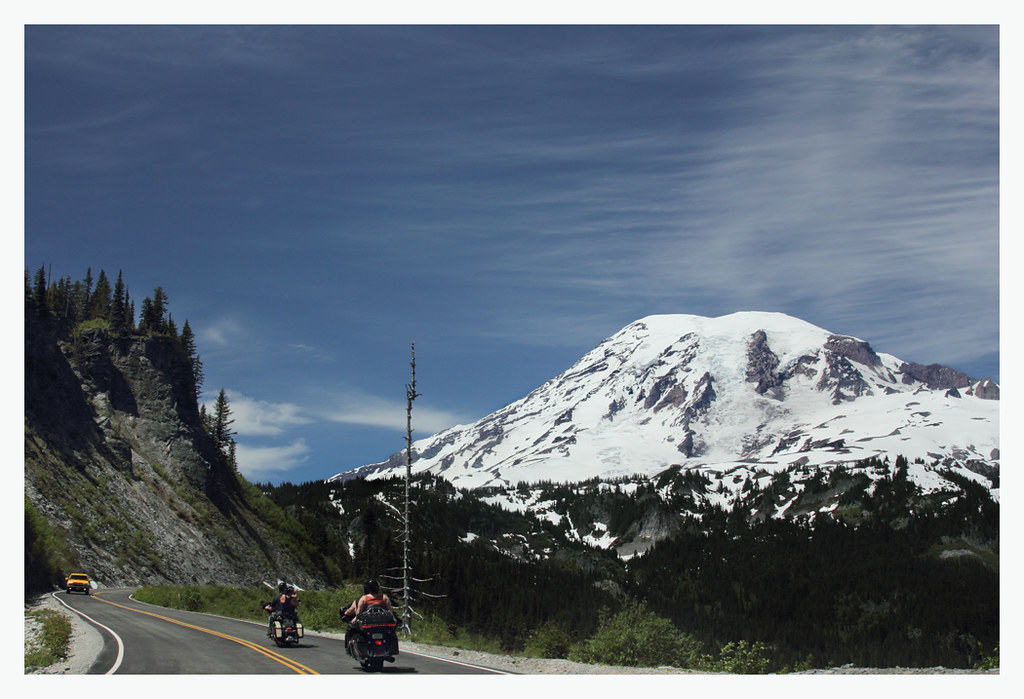 Mt. Rainier July 1, 2014. On the road to Paradise, Mount R… Flickr
