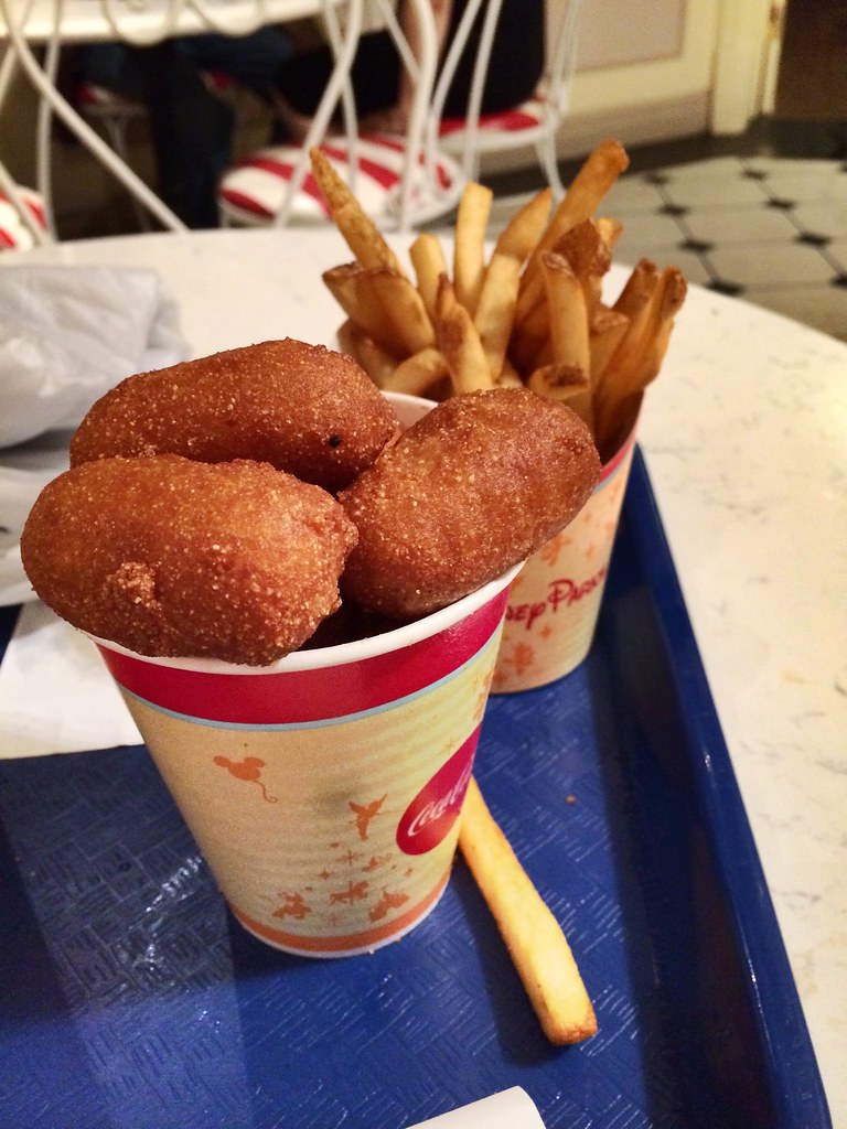 Casey's Corner corn dog nuggets and fries Magic Kingdo… Flickr