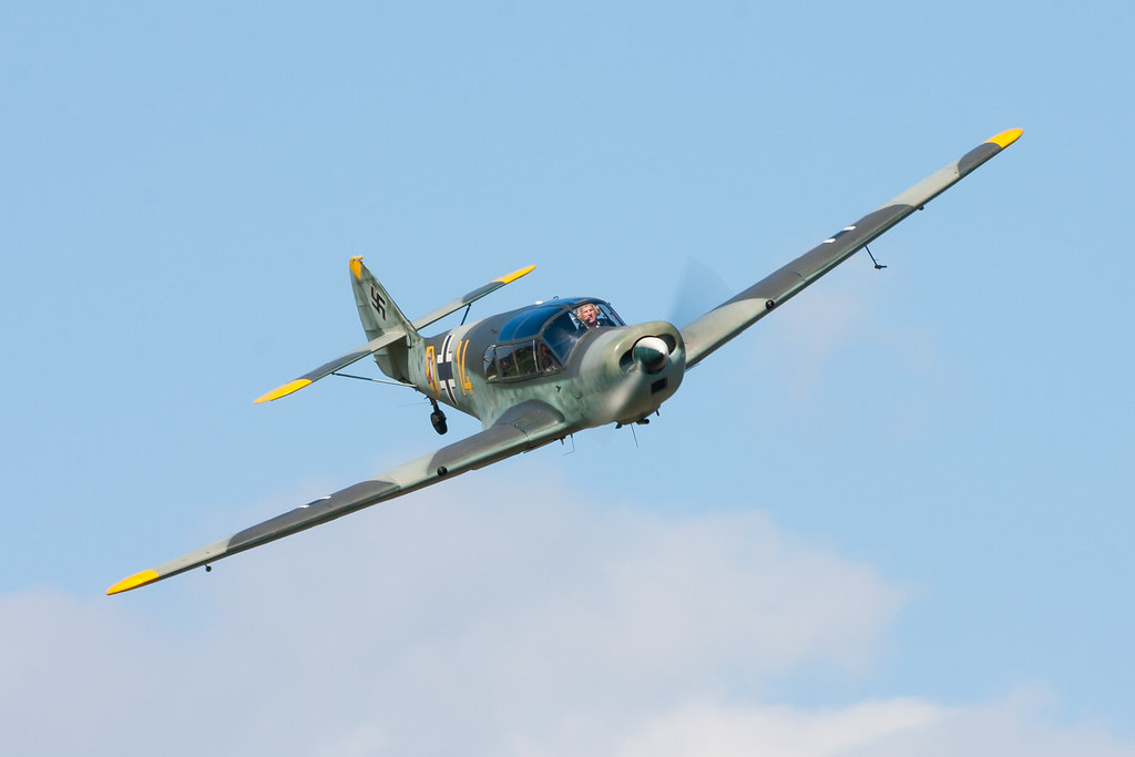 Messerschmitt Me108 | Messerschmitt Me108 displaying at Cosb… | Flickr