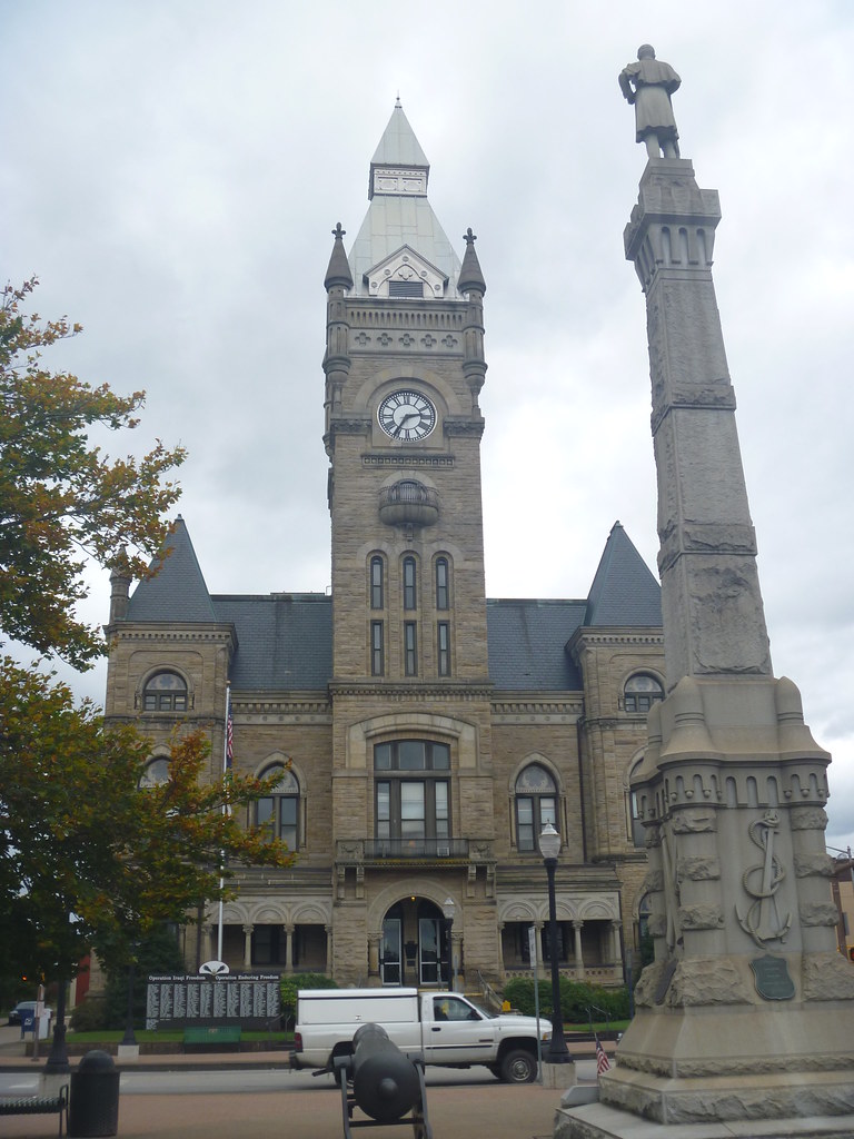 Butler County Courthouse And Civil War Memorial,October 7,… Flickr