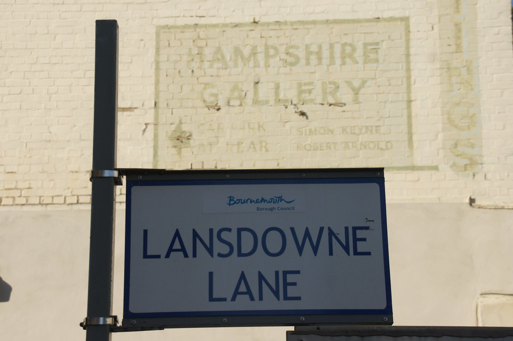 Lansdowne Lane off Lansdowne Road, Bournemouth, Dorset a photo on