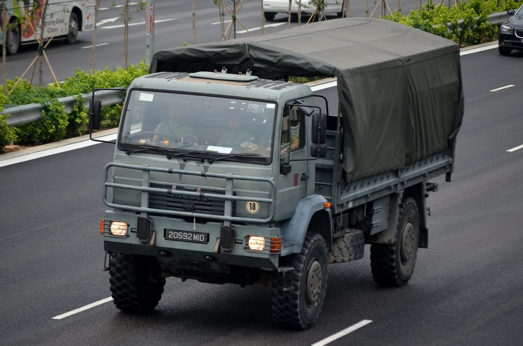 Singapore Army MAN 16.284 LAERC 5 Ton Truck 20592MID nighteye Flickr