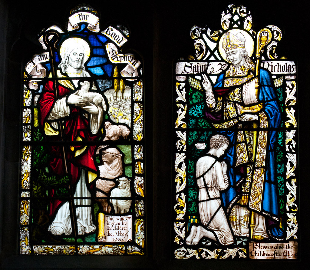 09 Crowland Abbey stained glass David Bender Flickr