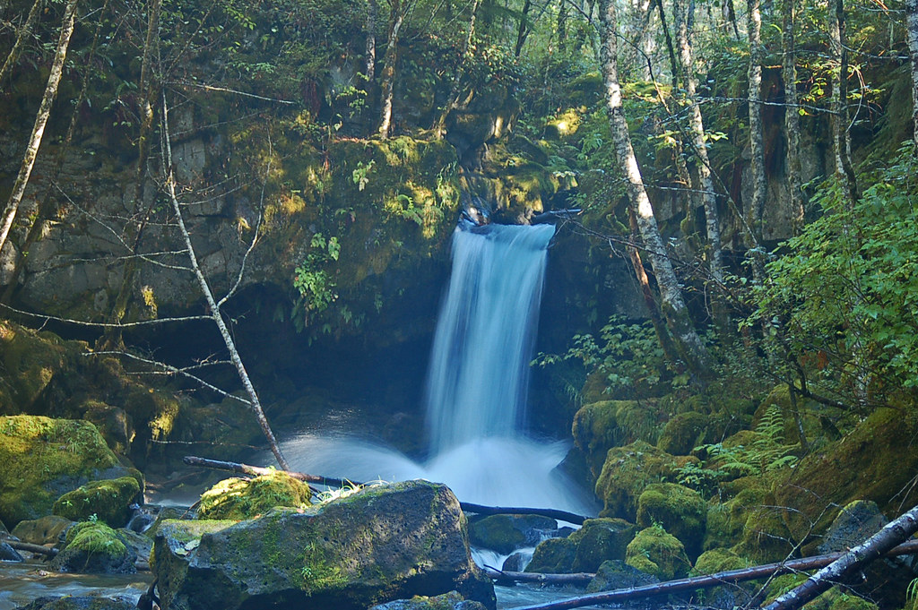Kalama River falls about 25' tall David Anderson Flickr