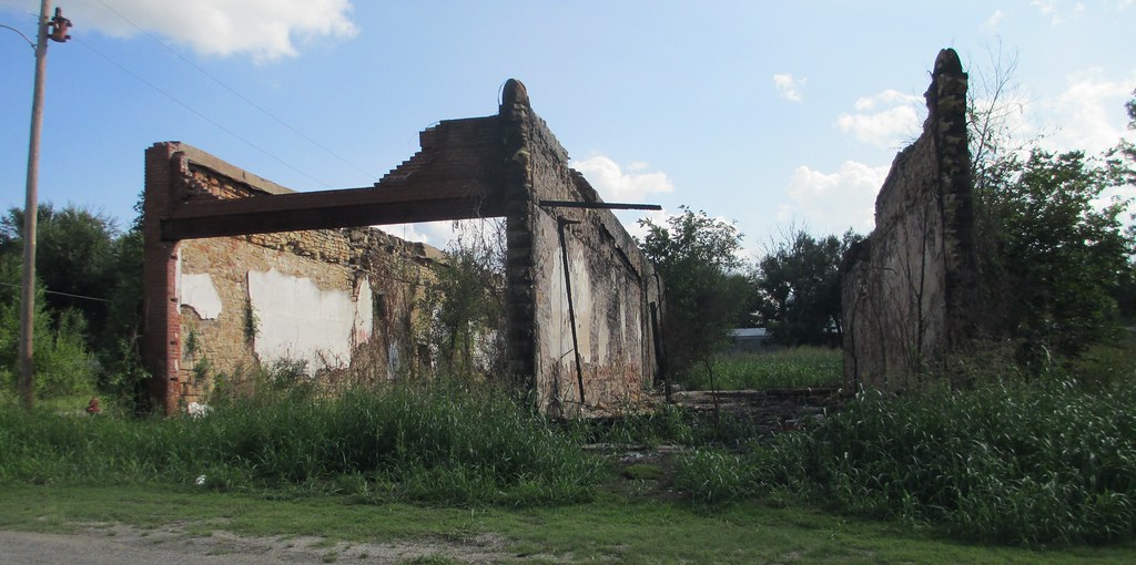 Old Storefront Block (Skedee, Oklahoma) Skedee is a small … Flickr