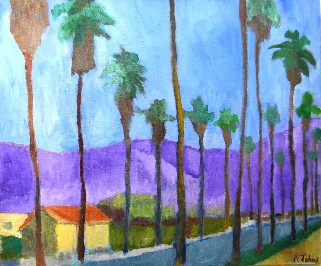 Palms and Box Springs Mountains (Riverside, California) Flickr