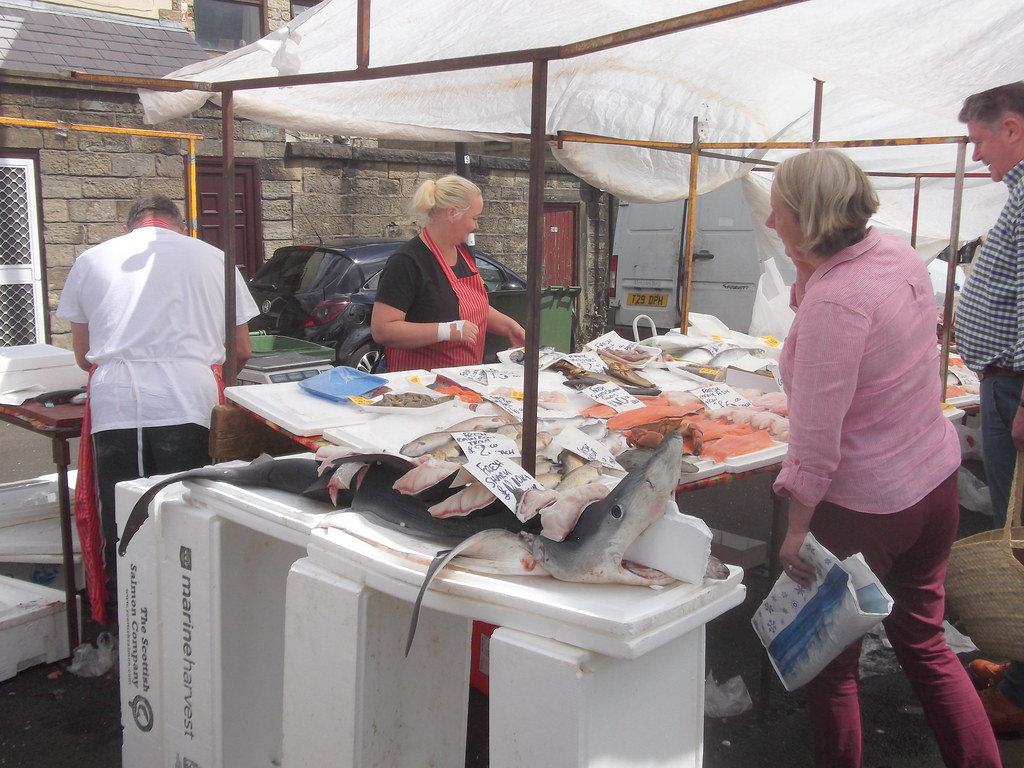Fish Stall, Ramsbottom Market Robert Wade (Wadey) Flickr