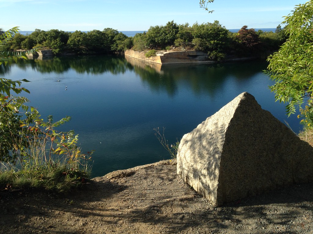 Rockport Quarries At Halibut Point State Park with Kolyan … Todd