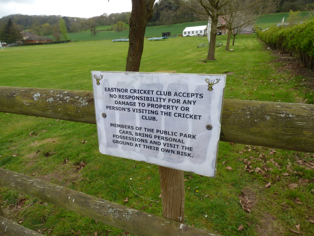 Eastnor Castle Eastnor Cricket Club sign no responsi… Flickr