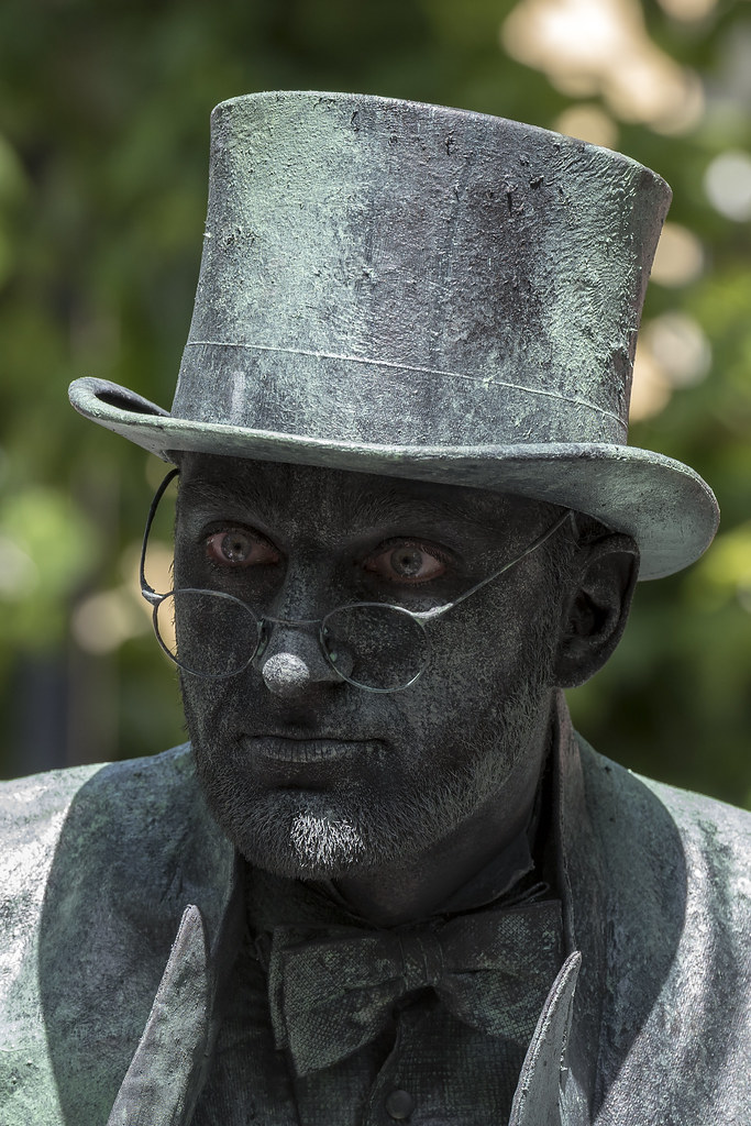Scrooge NK Living Statues 2015, Valkenburg The Netherlands… Martijn