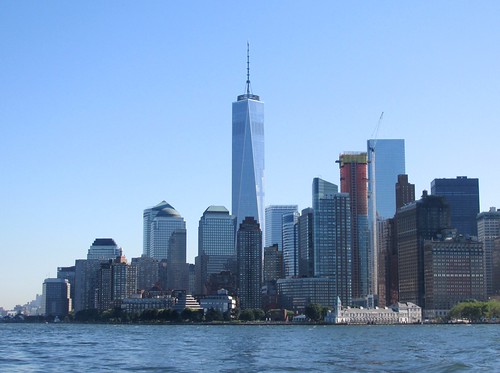 11 Coast Guard Eagle Harbor view of Freedom Tower and