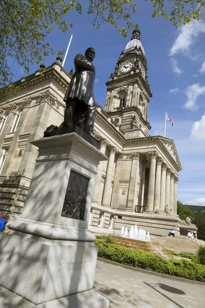 Bolton Town Hall The magnificent neoclassical Bolton Town … Flickr