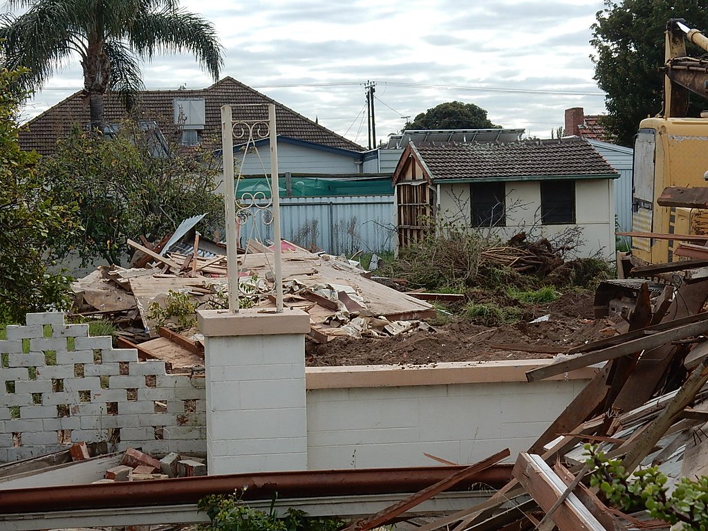 House Demolition in Progress Michael Coghlan Flickr