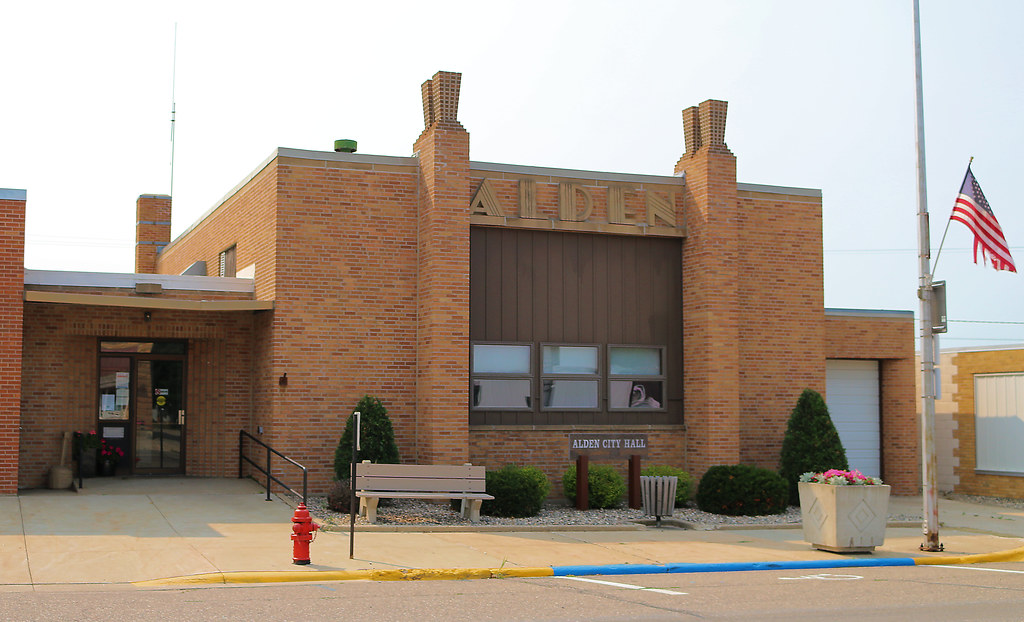 City Hall Alden, MN Designed by William Ingemann and con… Flickr
