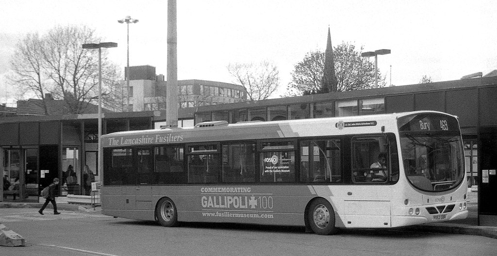 Bury Bus Station Spring 2015 [PO53OBR] Rossendale Transp… Flickr