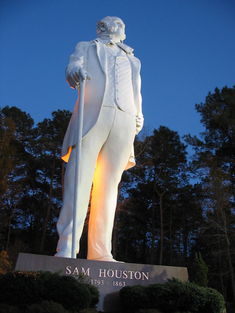 Sam Houston Statue a photo on Flickriver