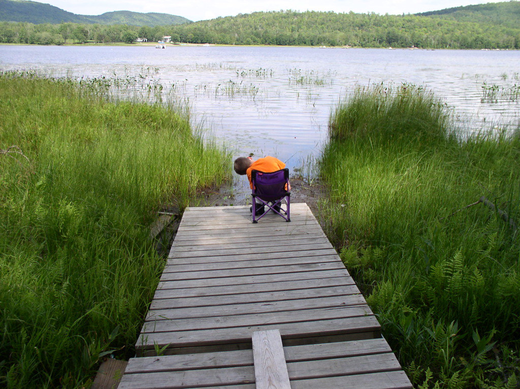 Island Falls, Maine Original shot of the sleepy fisherman Eric