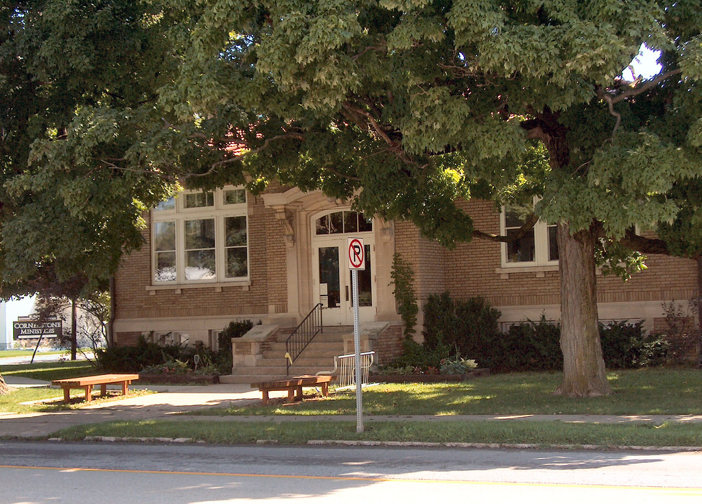 Our Carnegie Library Downtown. Orleans, Indiana Cindy