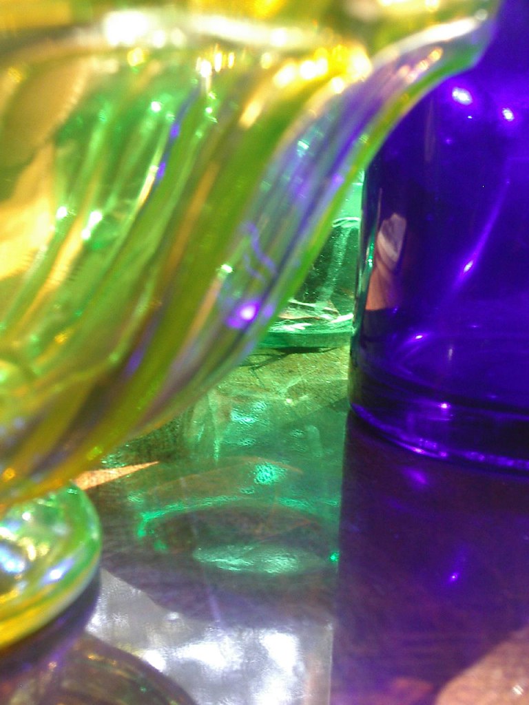 yellow and blue make green association backlit glass Flickr