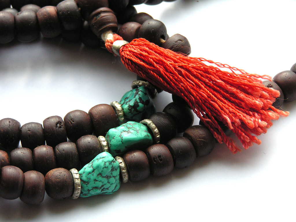 Buddhist Prayer Necklace Buddhist Prayer Necklace Flickr