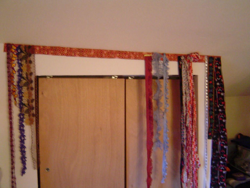 Cork Border I am making a fabric covered cork border for m… Flickr